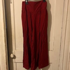 Band of the Free women’s wide leg pants in red size xs nwt